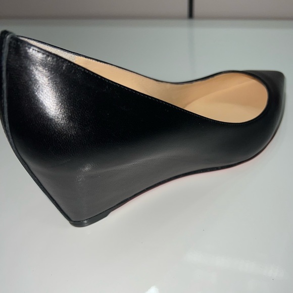 Christian Louboutin Pipina 55 Shinny in Black - Picture 9 of 12